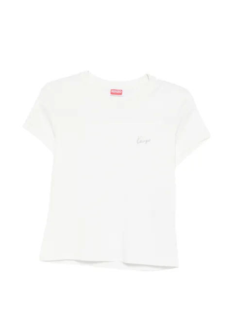 Kenzo camiseta con logo bordado