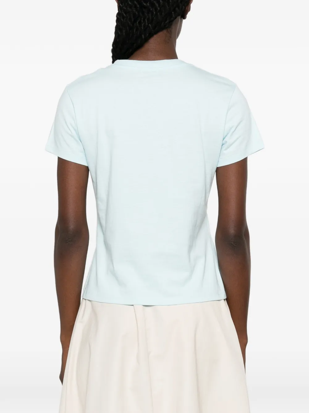 Kenzo T-shirt met geborduurd logo Blauw