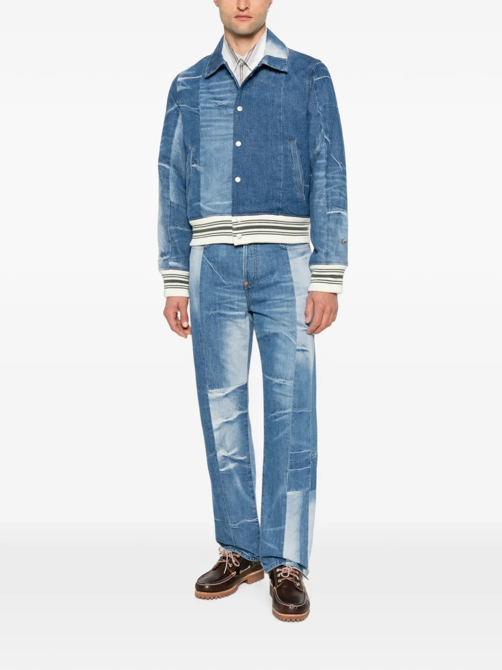 Kenzo Denim jack Blauw