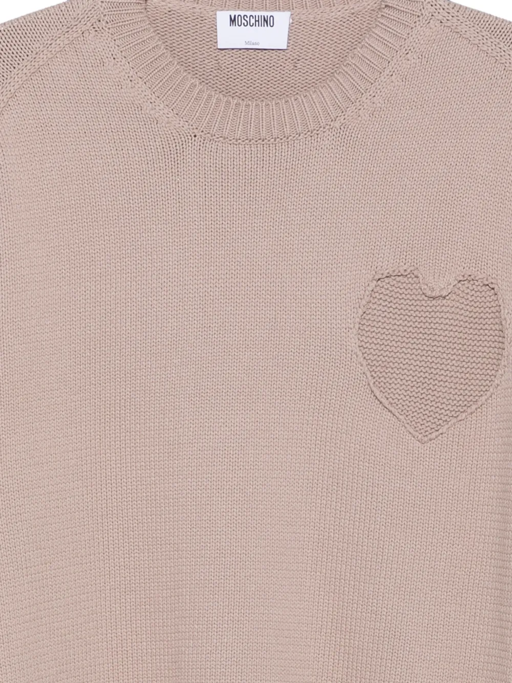 Moschino Gebreide trui Beige