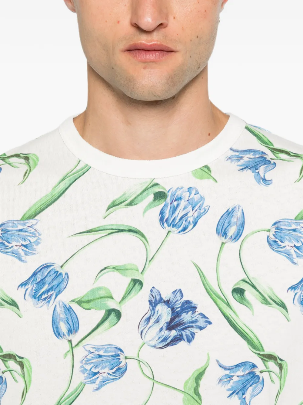 Kenzo T-shirt met print Wit