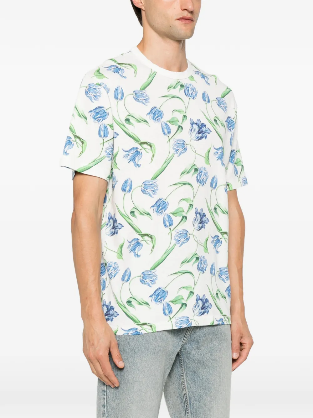 Kenzo T-shirt met print Wit