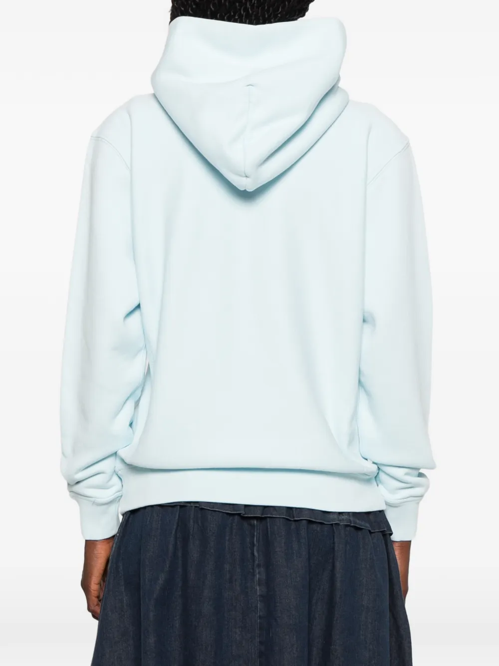 Kenzo Hoodie met geborduurde bloemen Blauw