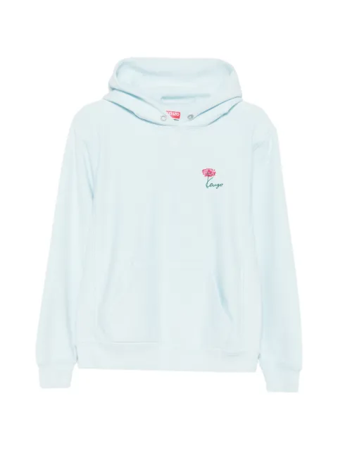 Kenzo hoodie con bordado floral