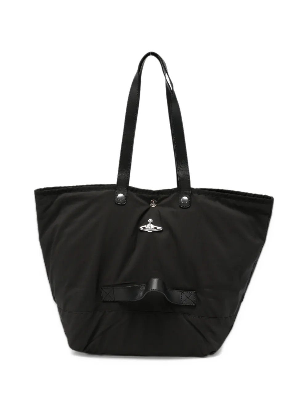 Vivienne Westwood Orb-plaque tote bag Zwart