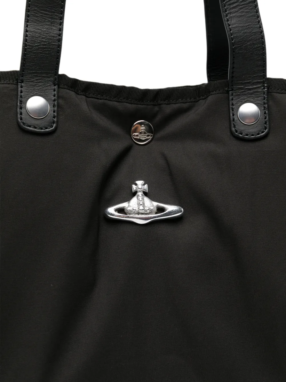 Vivienne Westwood Orb-plaque tote bag Zwart