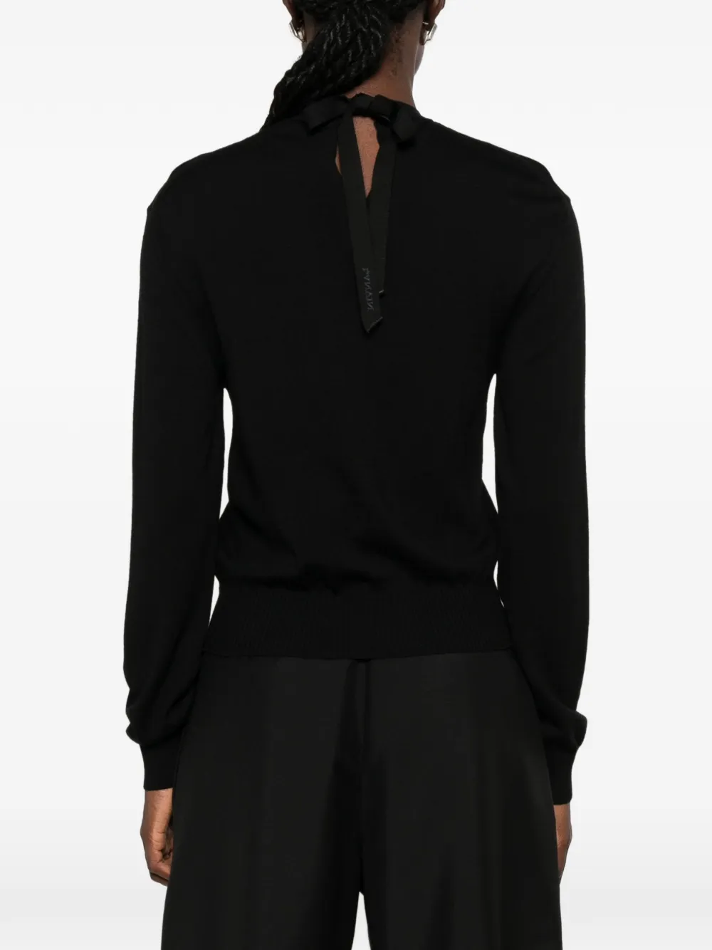 Lanvin Trui met ronde hals Zwart