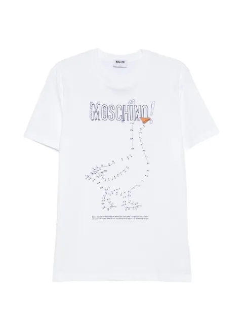 Moschino logo-print cotton T-shirt