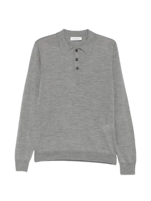 Lanvin long-sleeve polo shirt