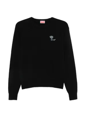 MM6 Maison Margiela ロゴ スウェットシャツ | ブラック | FARFETCH JP