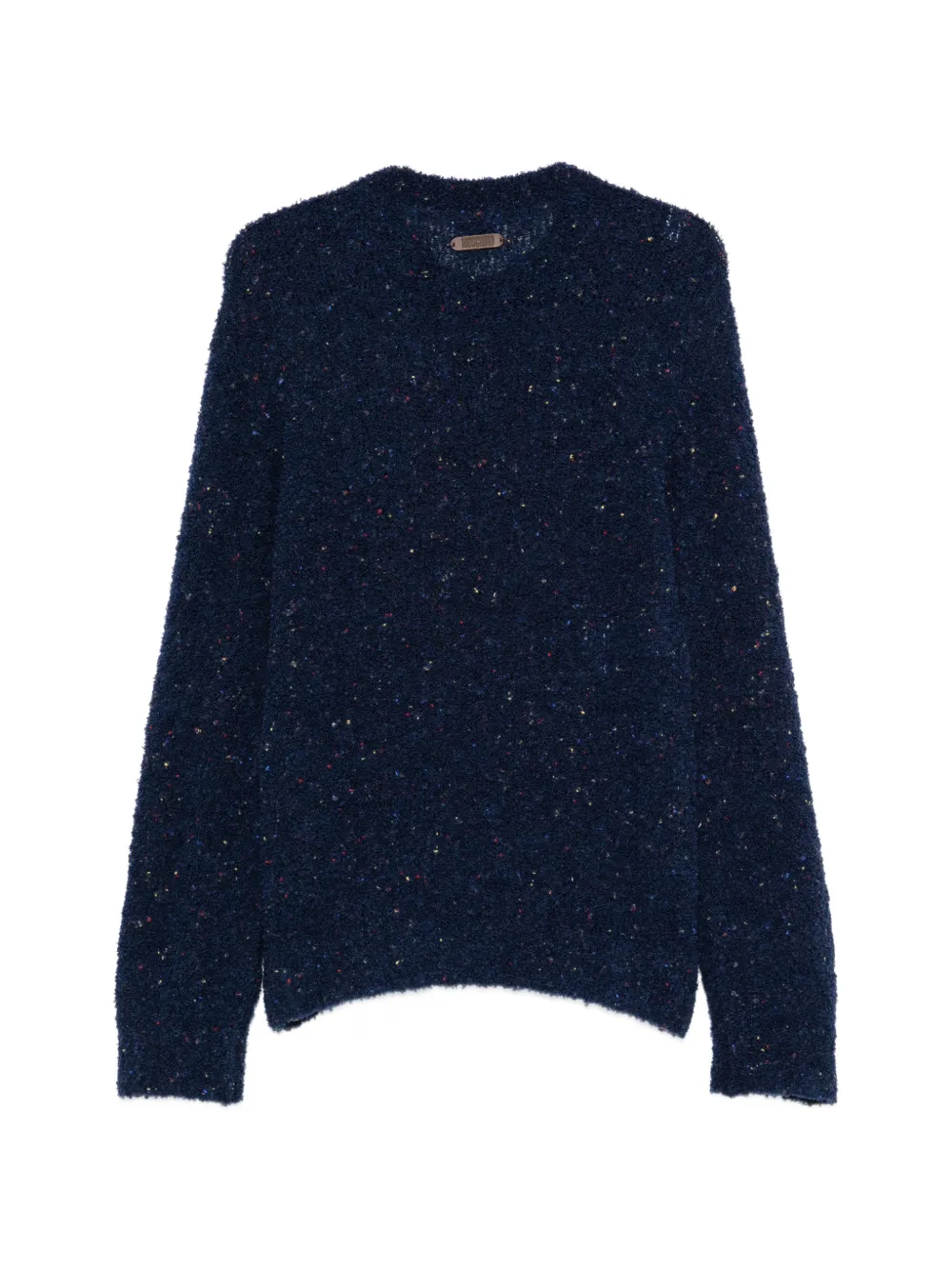 Moschino Teddy Bear bouclé trui van wolblend Blauw