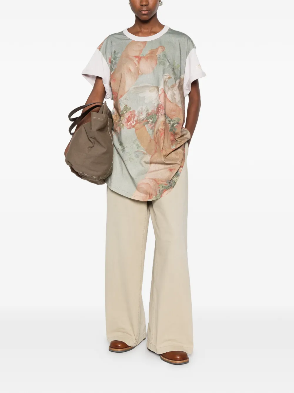 Vivienne Westwood graphic-print T-shirt Grijs