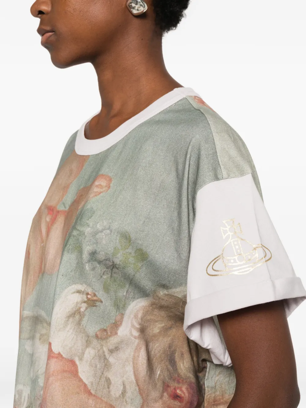 Vivienne Westwood graphic-print T-shirt Grijs