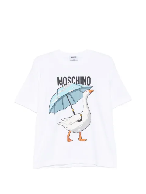 Moschino logo-print short-sleeve T-shirt