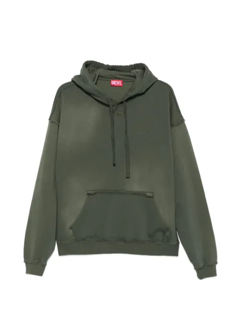 Diesel logo-embroidered hoodie