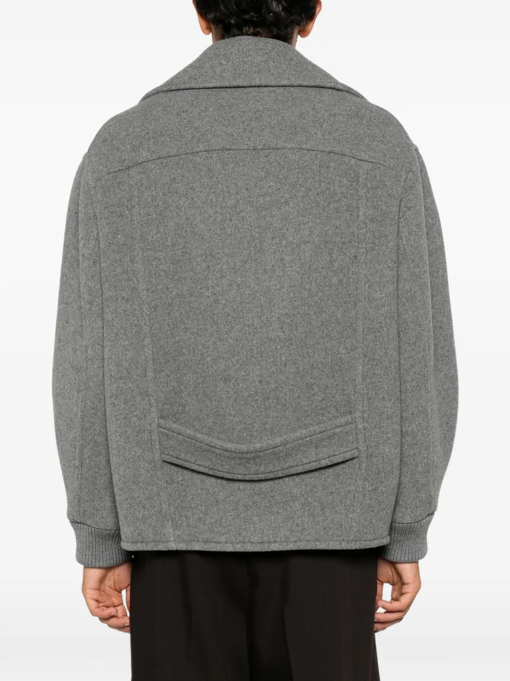 Moschino Jack met dubbele rij knopen Grijs