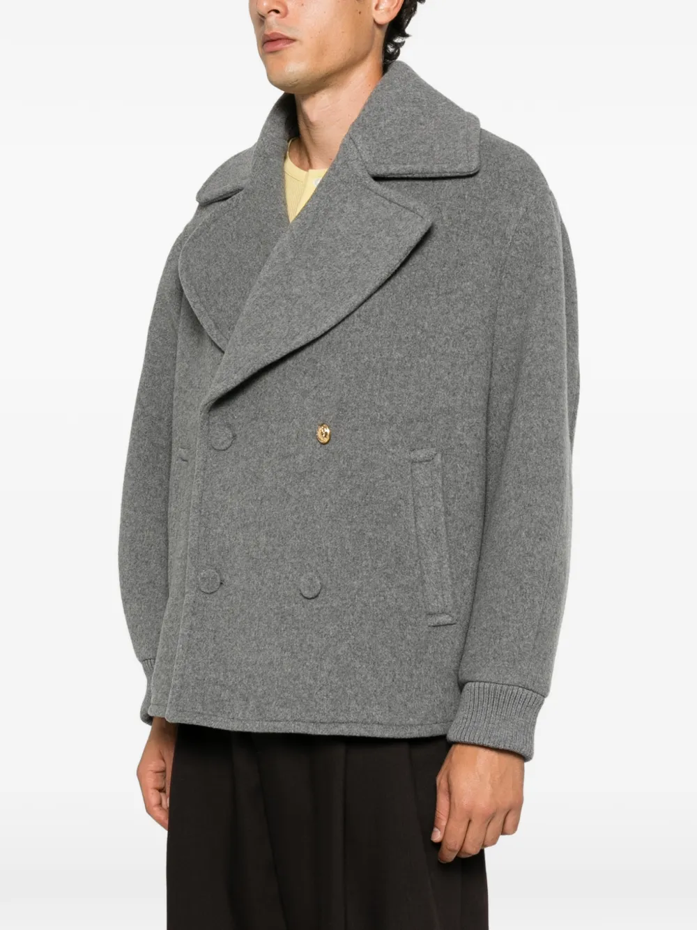 Moschino Jack met dubbele rij knopen Grijs