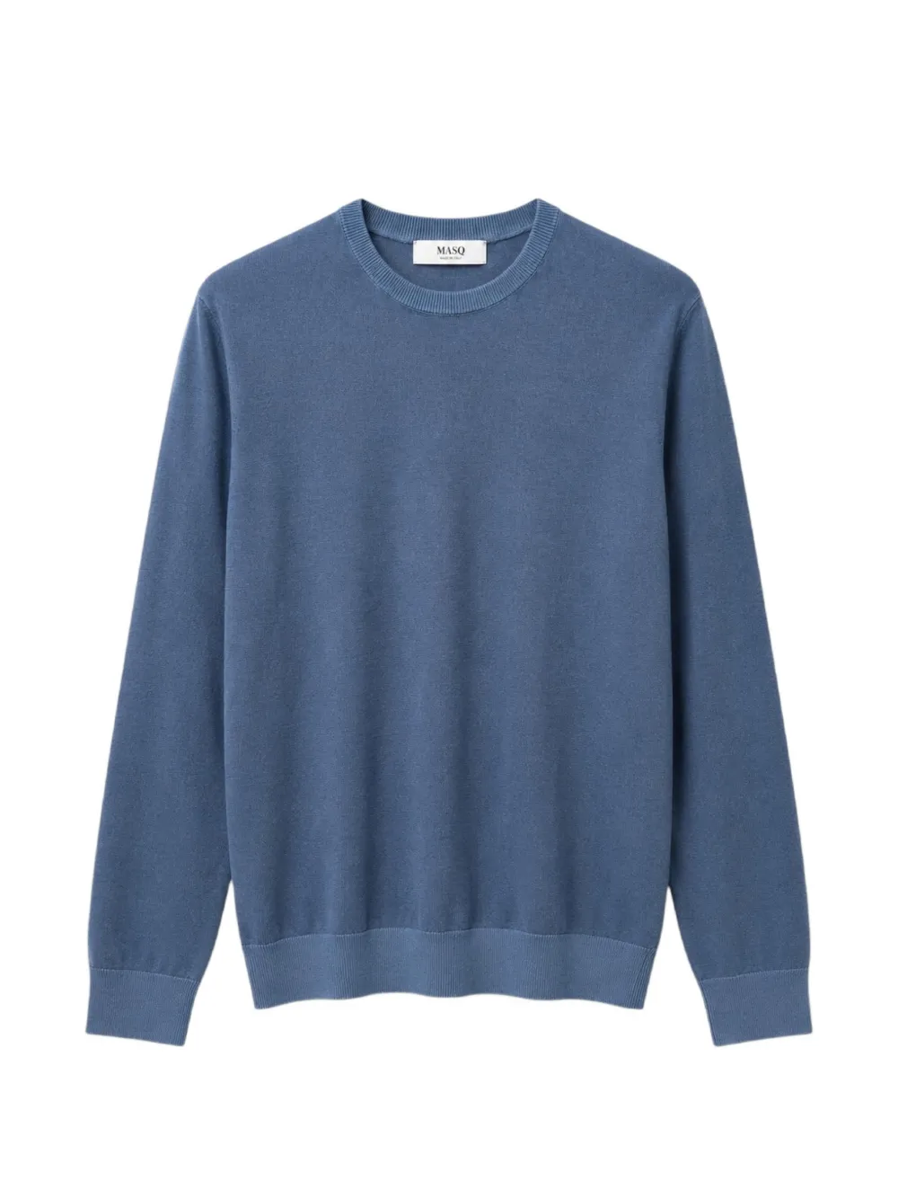 MASQ crew-neck long-sleeve sweatshirt - Blu