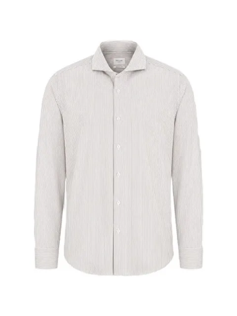 Traiano Milano long-sleeve striped shirt