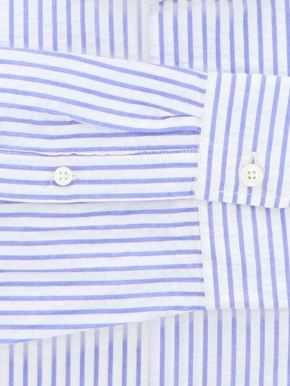 Xacus Gestreept overhemd Blauw