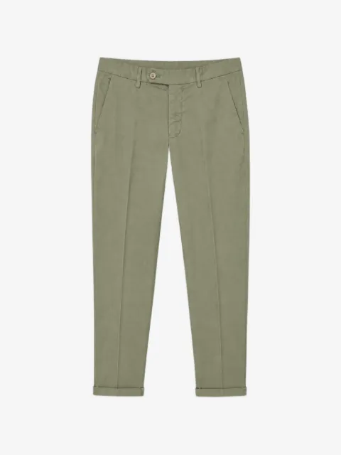 Mason's pressed-crease straight-leg trousers