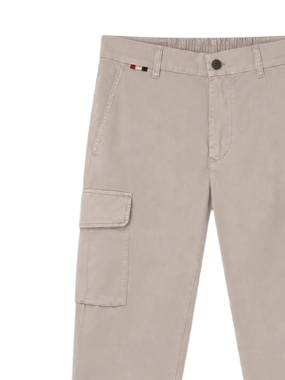 Mason's Cargo broek met klepzak Beige
