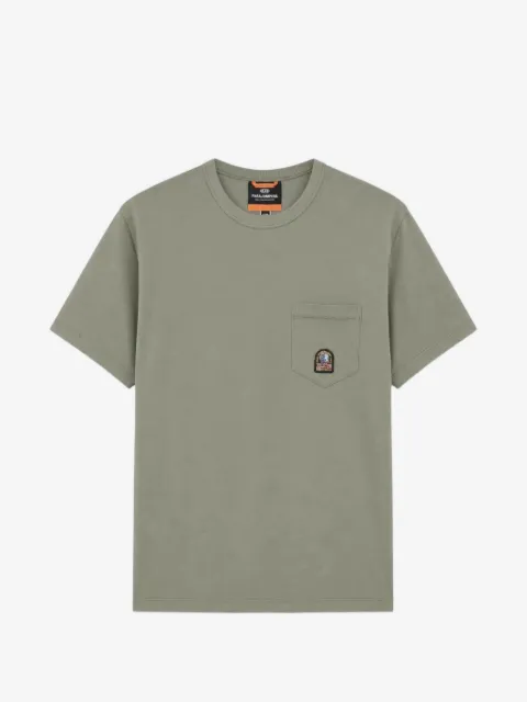 Parajumpers Neel logo-patch pocket T-shirt