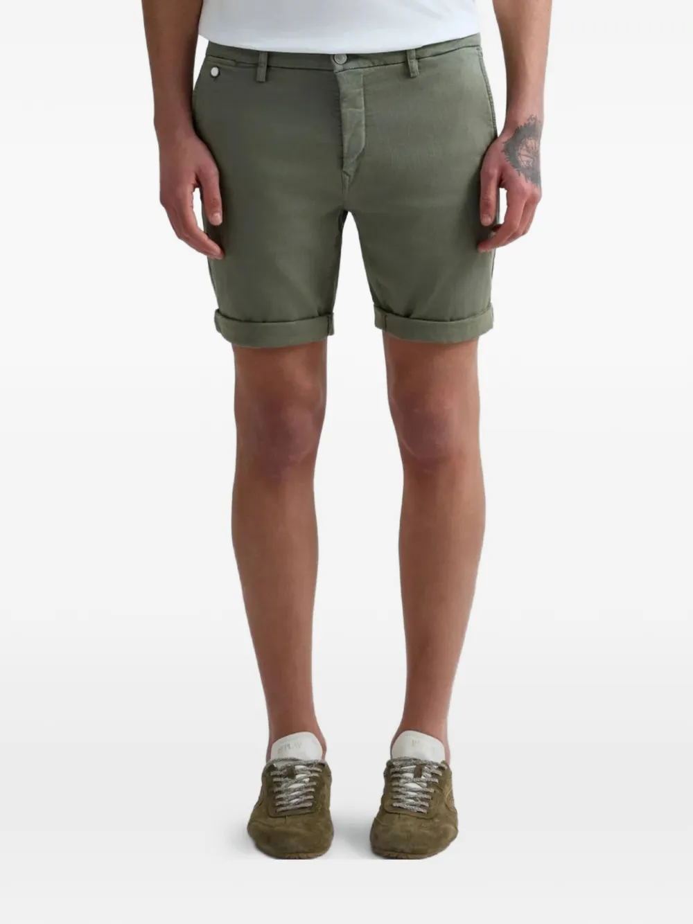 Replay Hyperflex shorts met omslag Groen