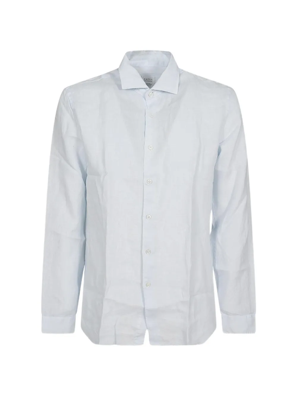 Xacus long-sleeve button-down shirt - Bianco
