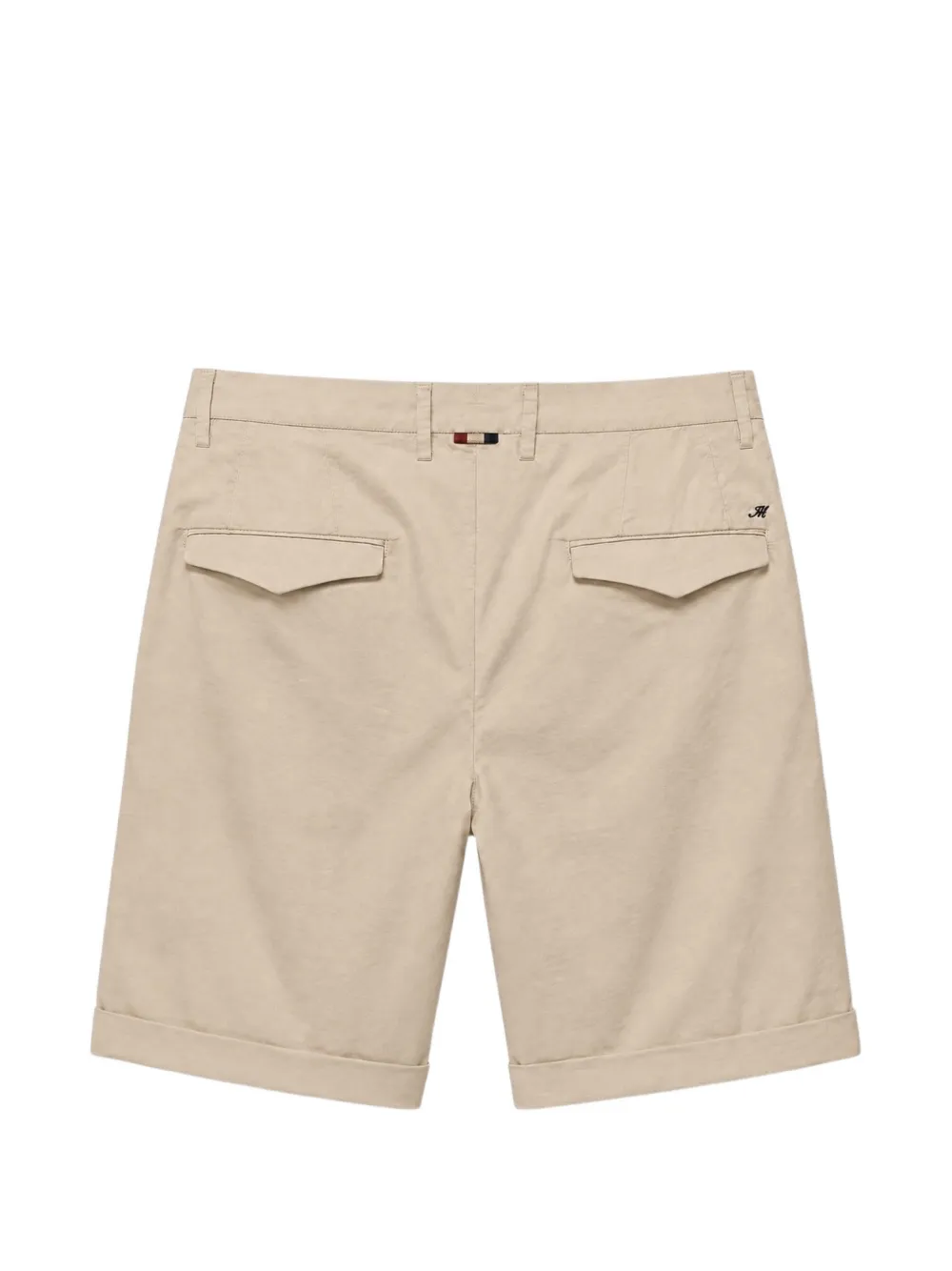 Mason's Shorts met omgeslagen pijpen Beige
