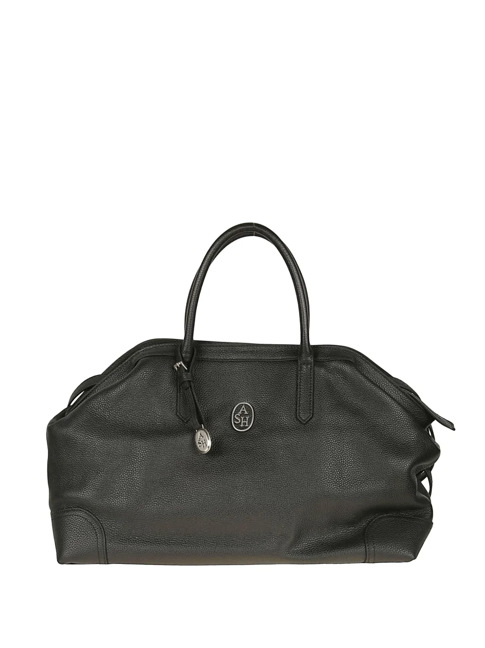 Ash Jaqueline pebbled tote bag - Nero
