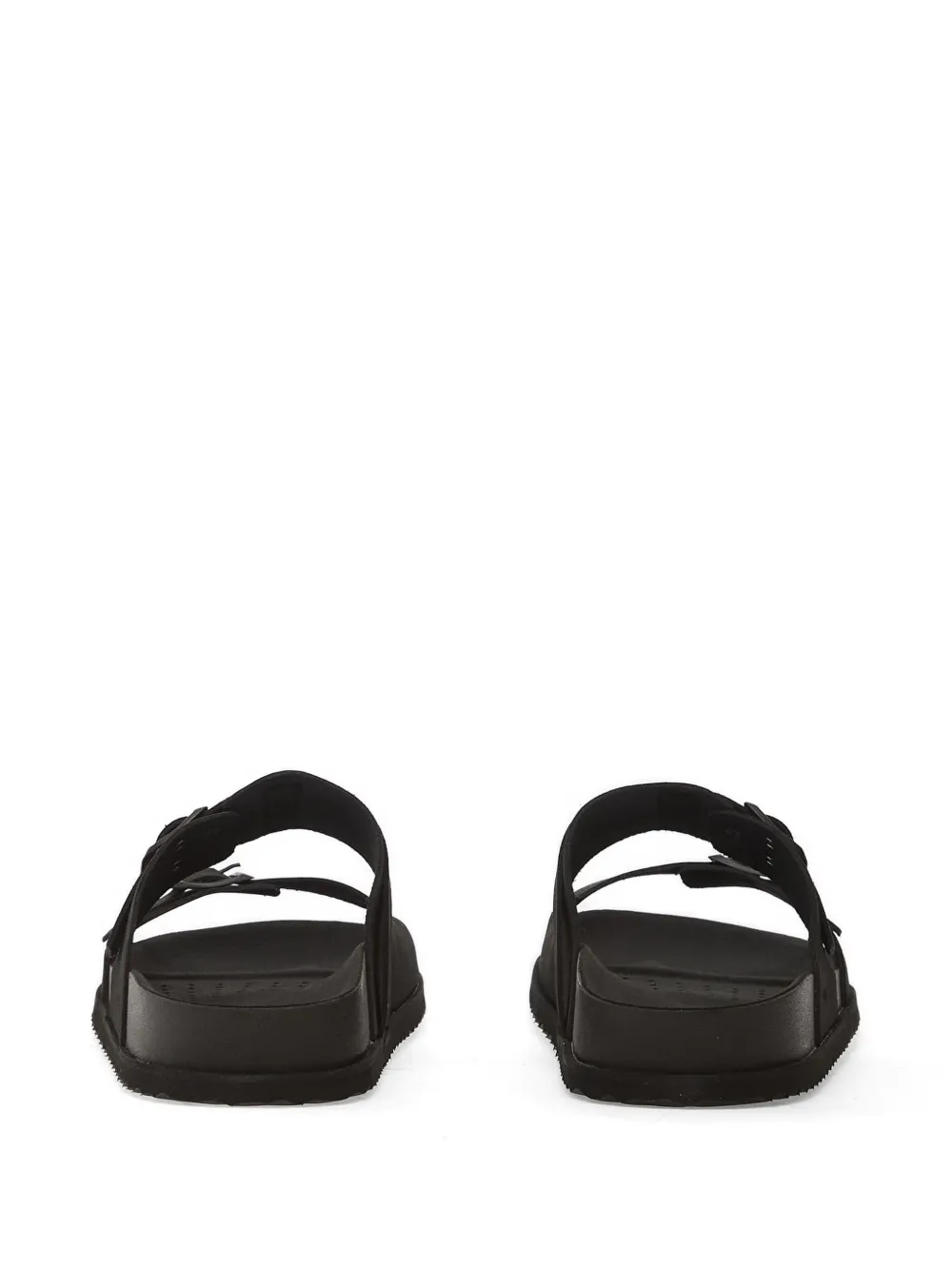 Geox Parnaiba buckled sandals Zwart