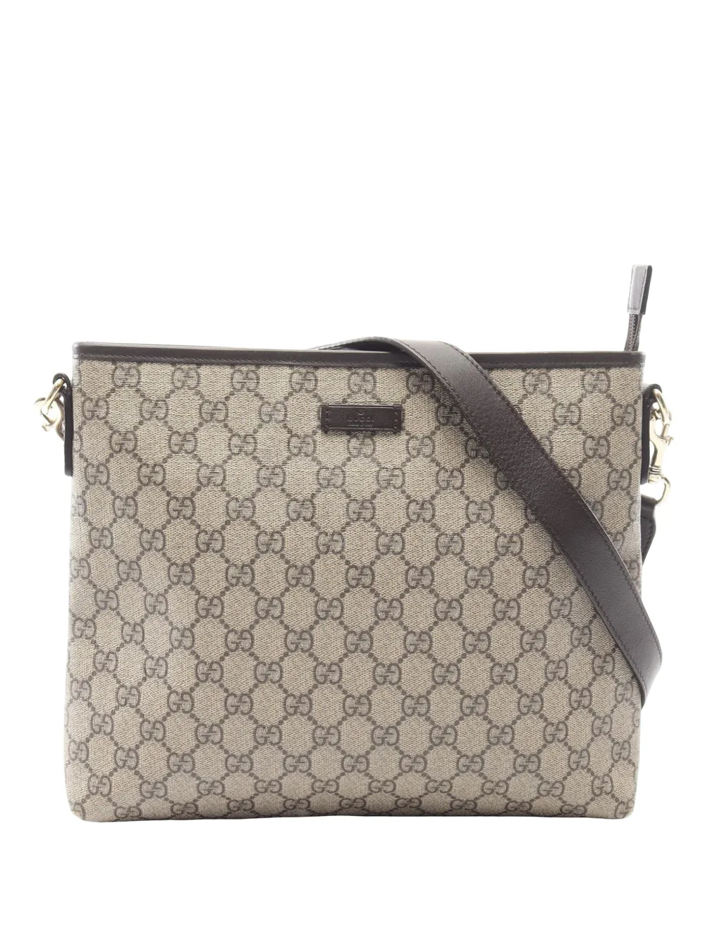 Gucci Pre-Owned 2000-2015 GG Supreme crossbody bag - Toni neutri