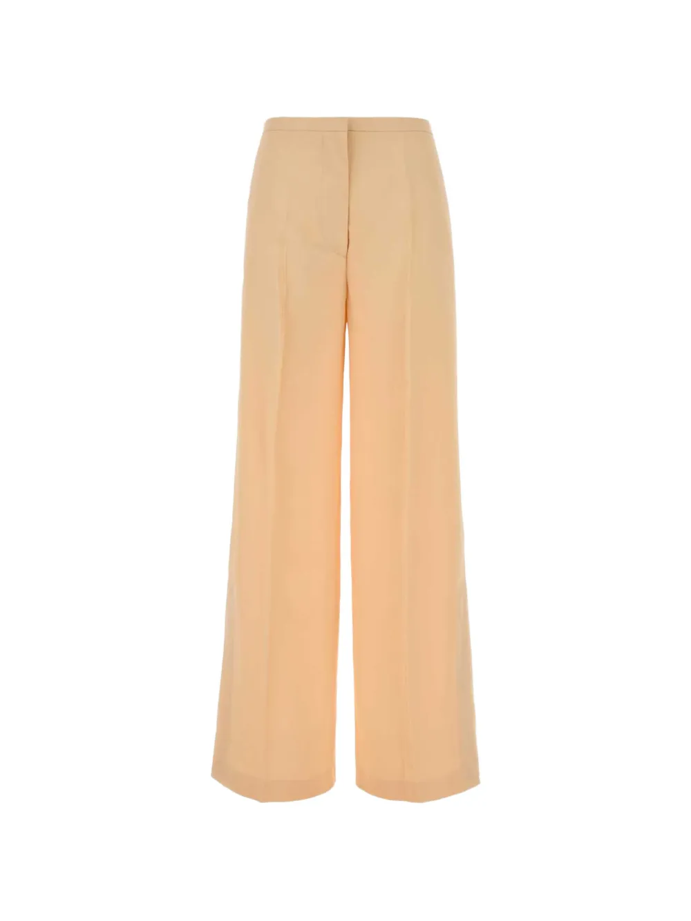 Alberta Ferretti pressed-crease wide-leg trousers - Pink
