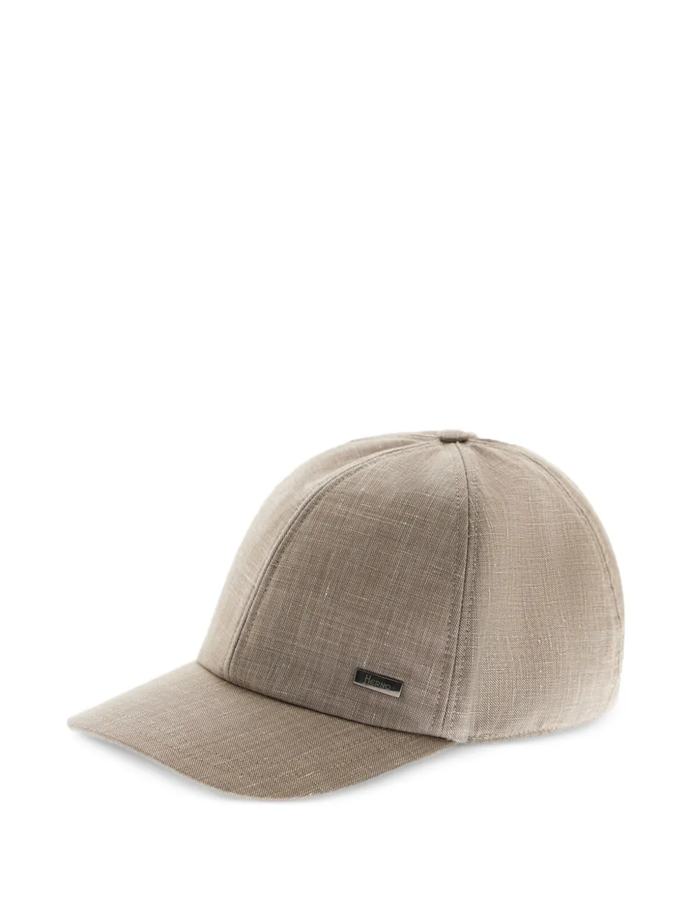 Herno Honkbalpet met elastische band Beige