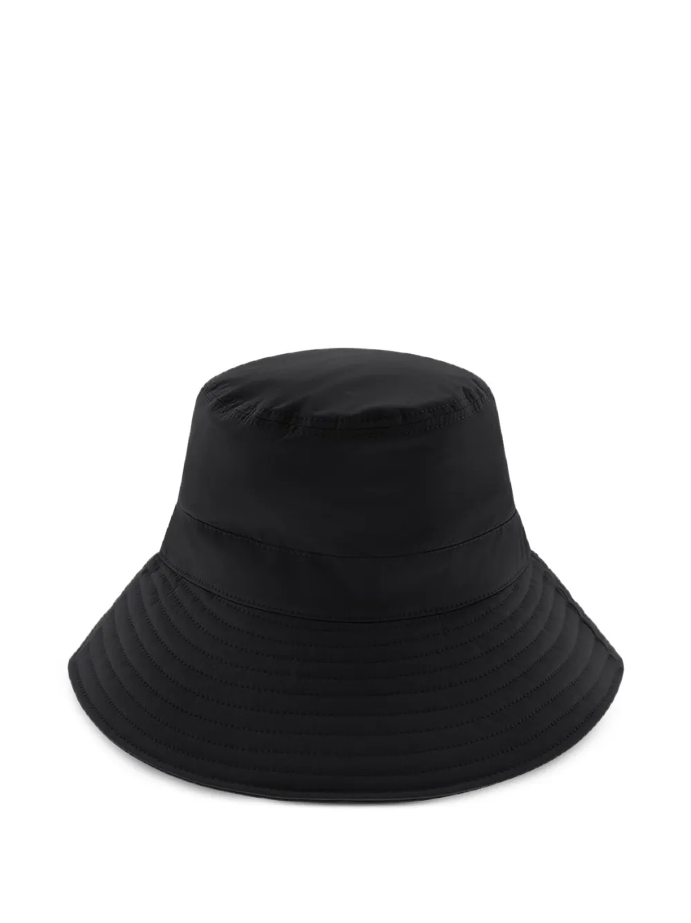 Herno tie-fastening bucket hat - Nero