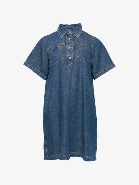rag & bone vestido de mezclilla manga corta