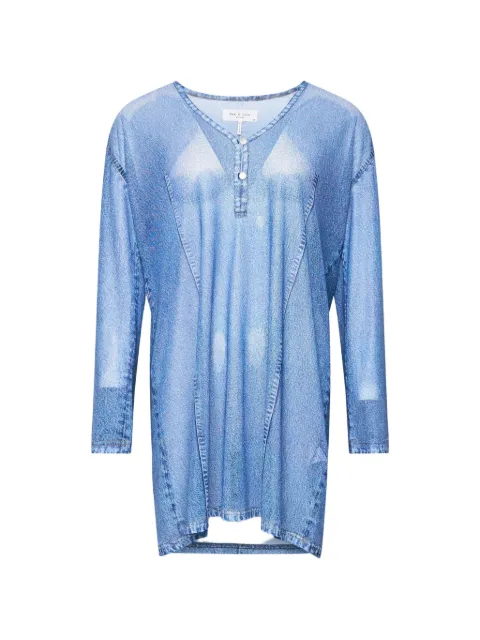 rag & bone long-sleeve mini dress