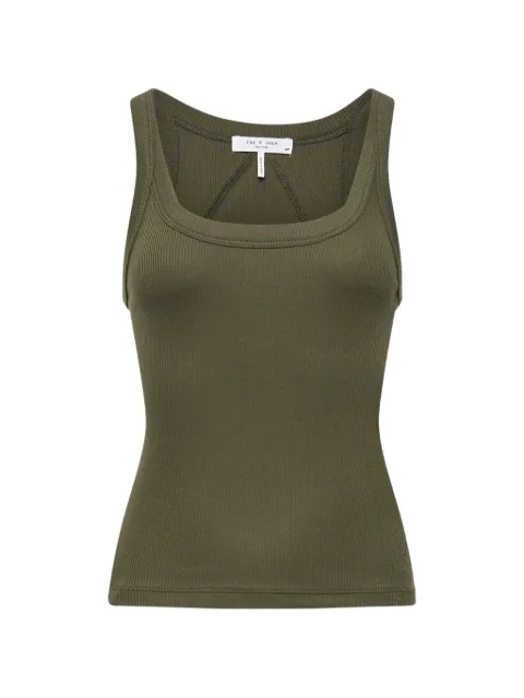 rag & bone débardeur Luca en maille nervurée