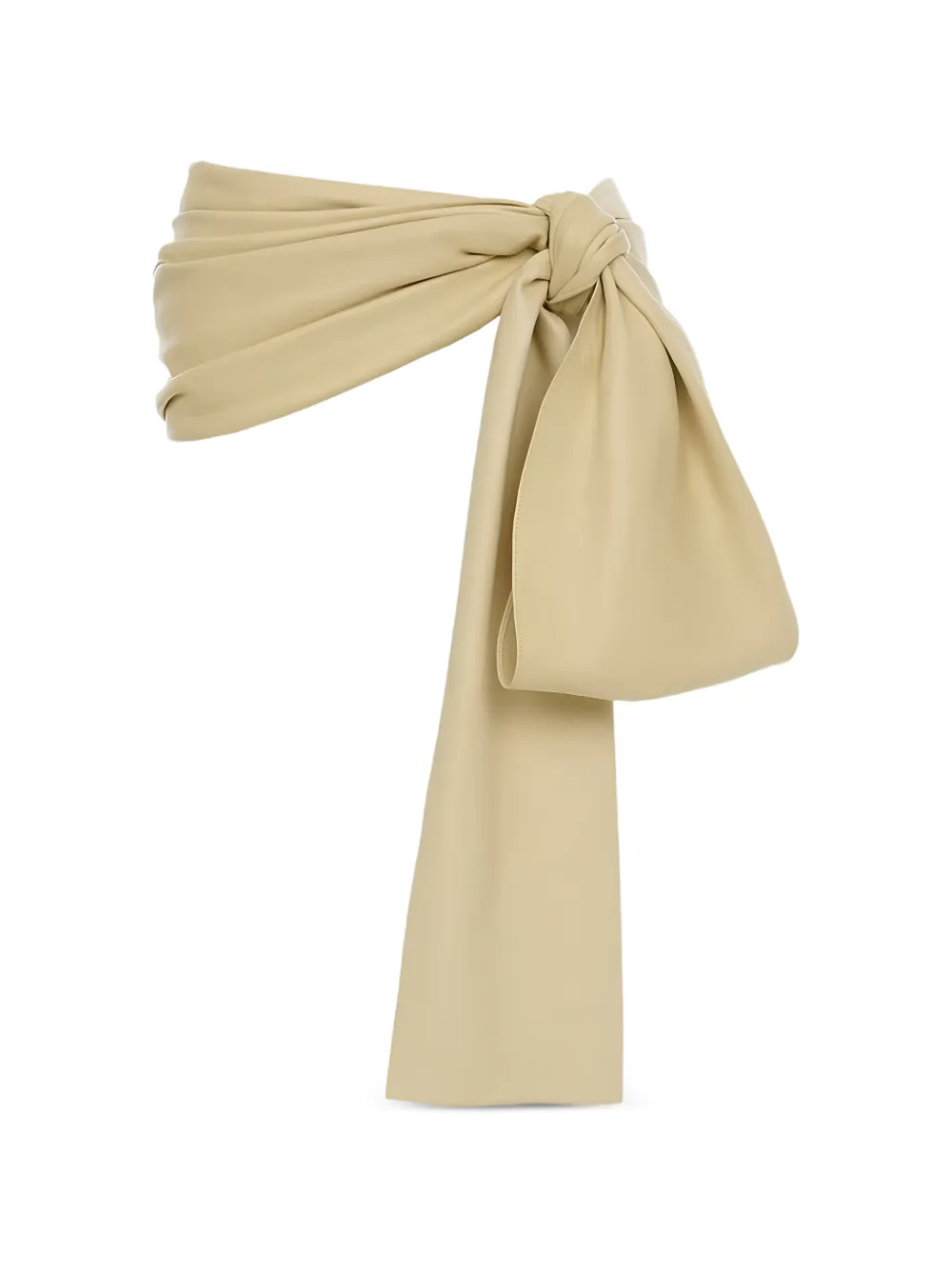 Chloé knot-detail leather belt - Neutrals