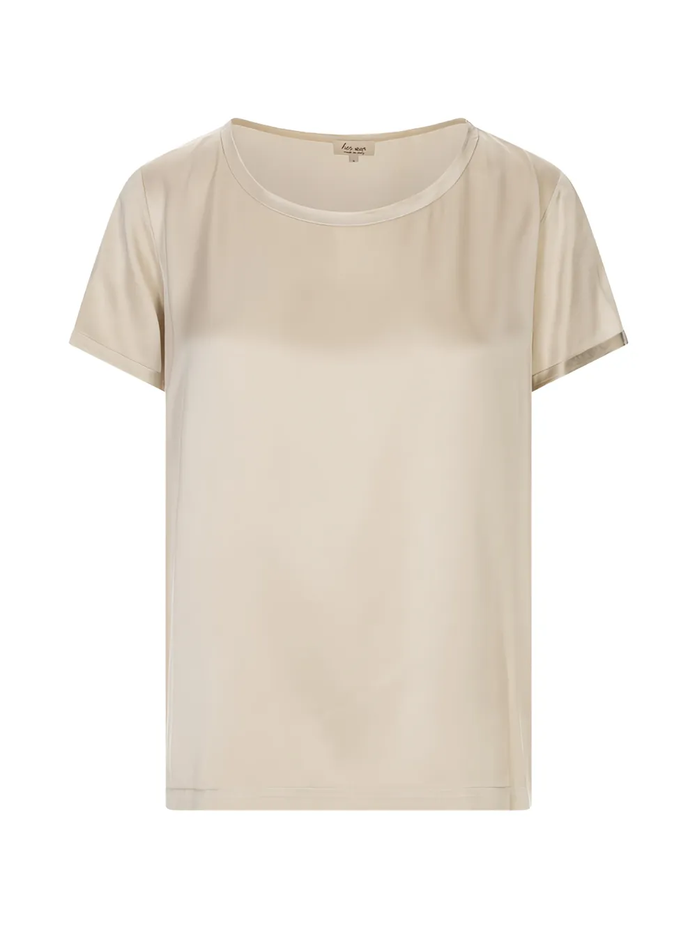 Her Shirt satin-finish t-shirt - Toni neutri