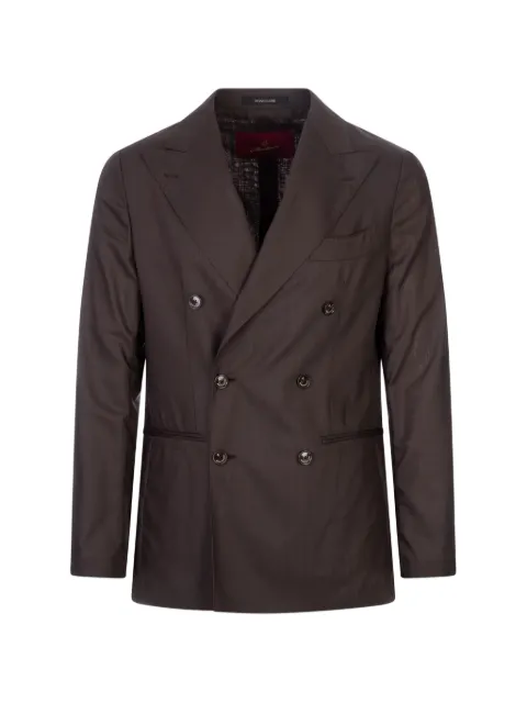 Montecore double-breasted peak-lapel blazer