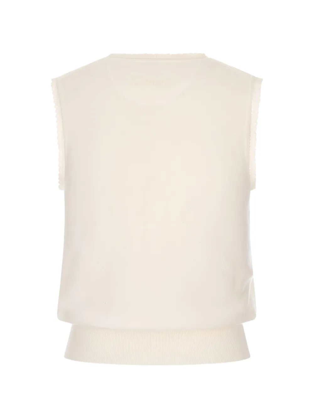 Chloé Gebreide spencer Beige