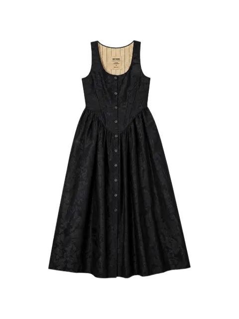 Uma Wang Ashel kjole med jacquard-mønster