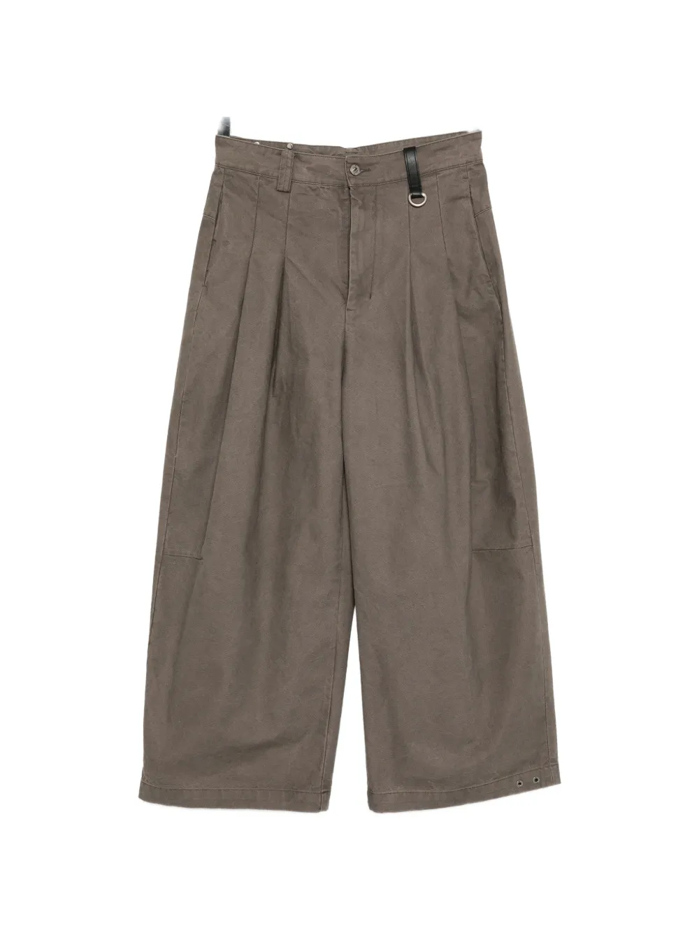 TEAM WANG design Reset wide-leg jeans - Marrone