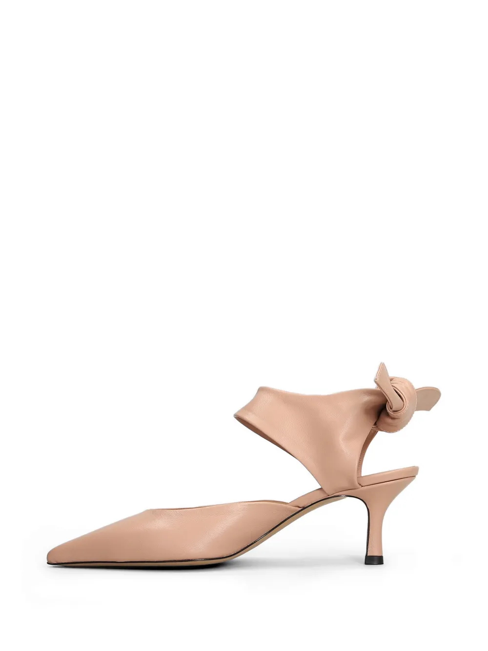 ODISSI Jodie pumps met geknoopt detail en puntige neus Roze
