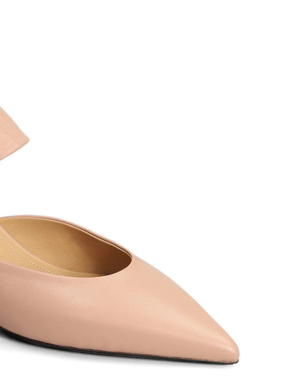 ODISSI Jodie pumps met geknoopt detail en puntige neus Roze