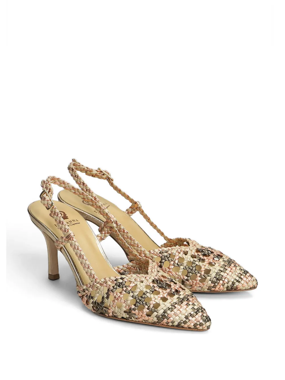 L Arianna Slingback pumps Beige