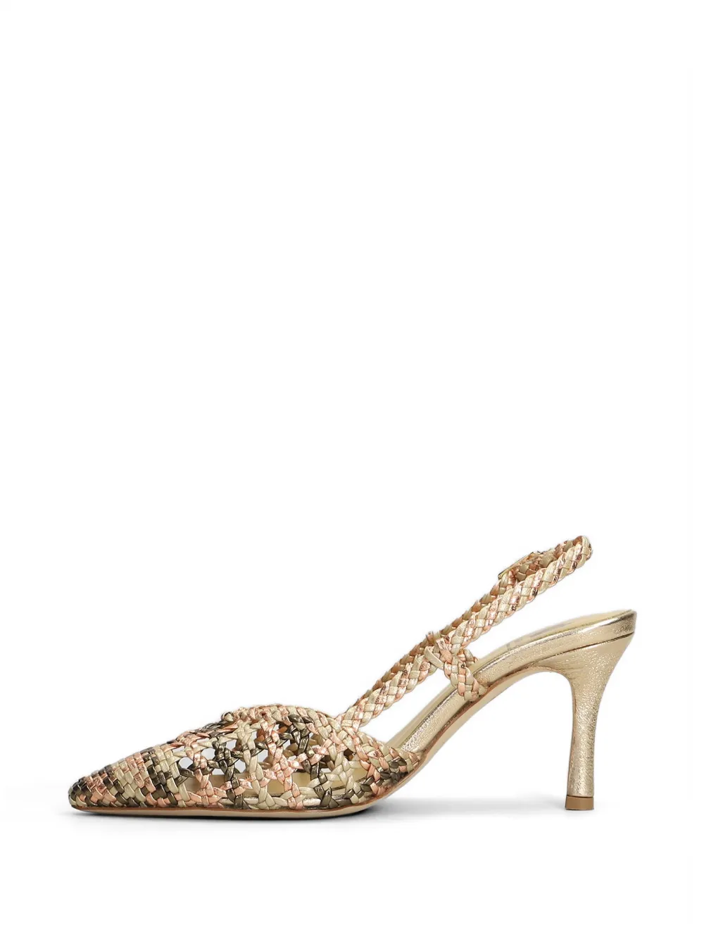 L Arianna Slingback pumps Beige