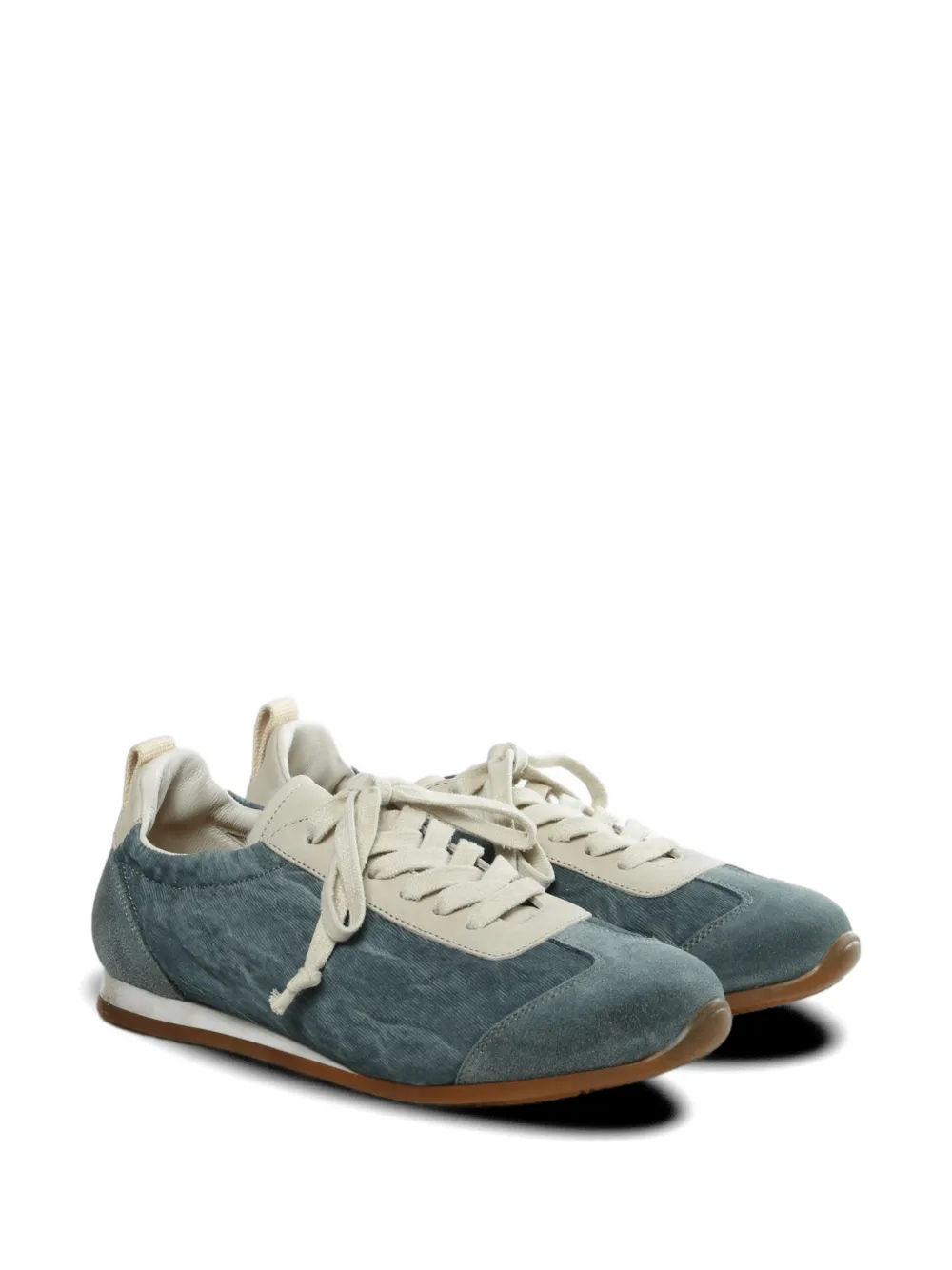 Uma Wang panelled sneakers Blauw